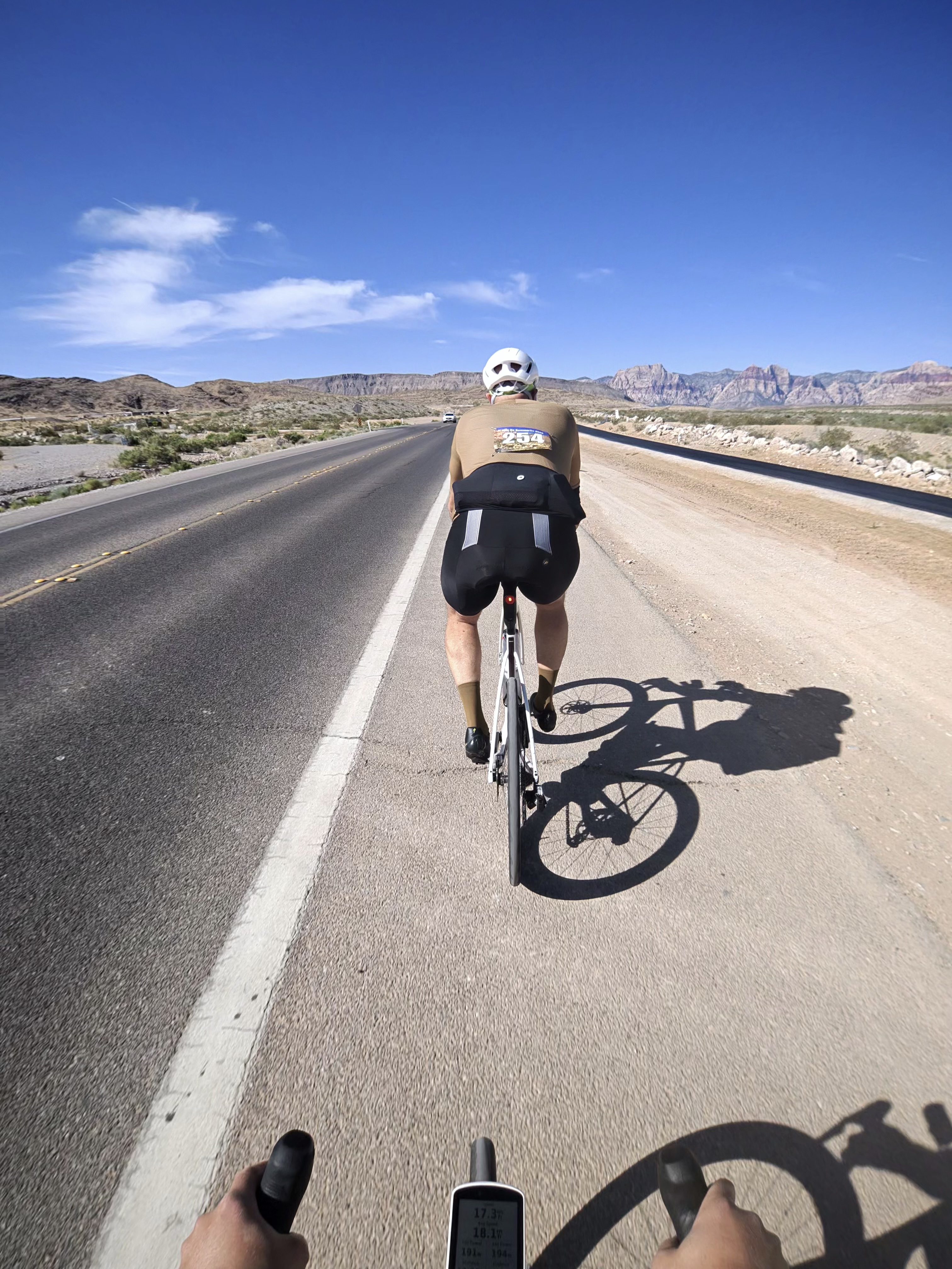 Heading toward Red Rock Canyon