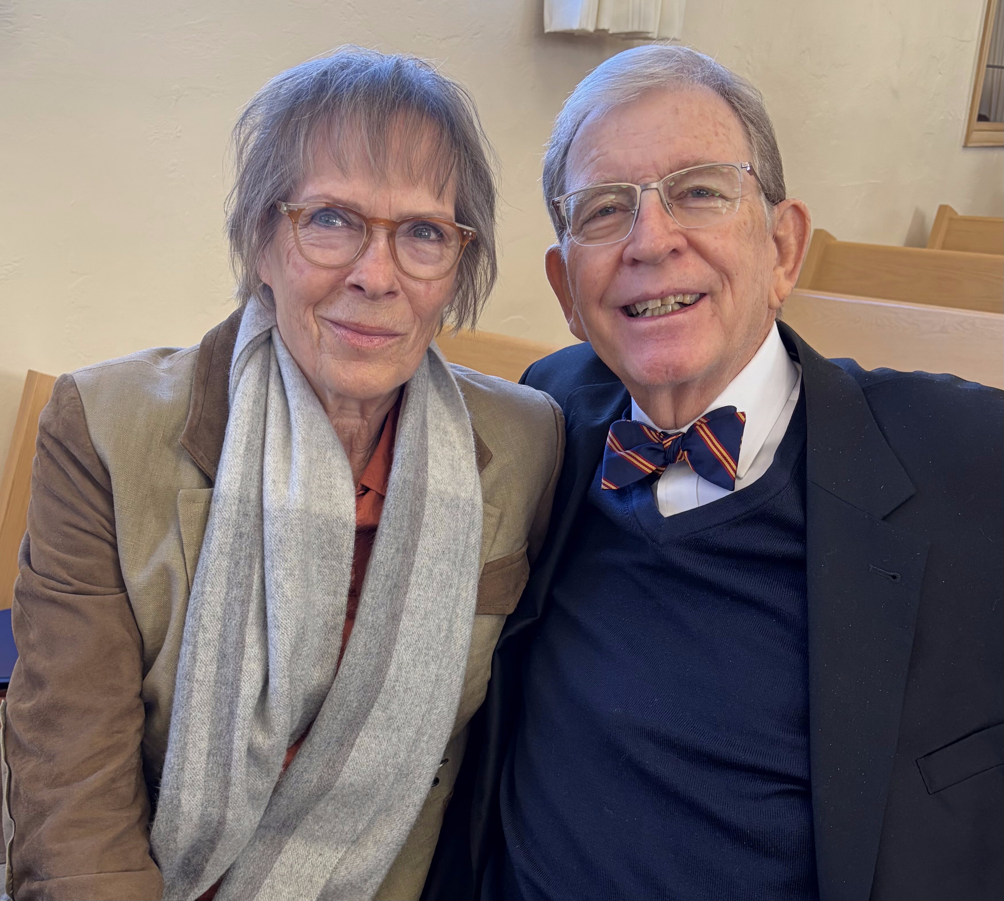 Clark and his wife